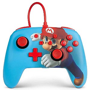 Controle Nintendo Switch Mario Punch Controller com fio