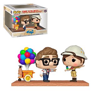Boneco Funko Pop Disney UP Carl and Ellie With Balloon Cart 1152