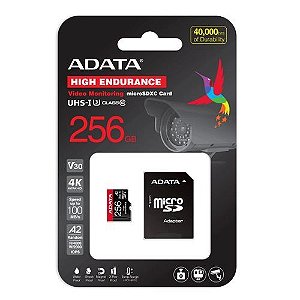 Cartão Micro SDXC/SDHC UHS-I Highway Endurance 256GB ADATA