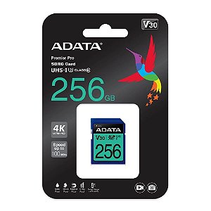 Cartão de Memória 256GB ADATA Class 10 Micro