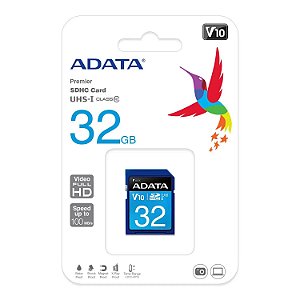 Micro SDHC 32GB ADATA Classe 10