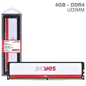 Memória Pcyes Udimm 4GB DDR4 2666MHZ