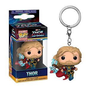 Chaveiro Funko Pocket Pop Keychain Marvel Thor Love Thunder Thor