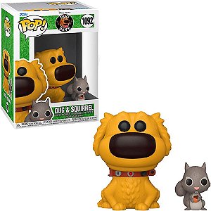 Boneco Funko Pop Disney Dug Days Dug & Squirrel 1092