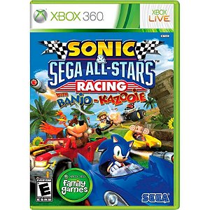 Sonic Sega All Star Racing (usado) - Xbox 360