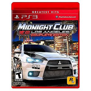 Midnight Club (usado) - PS3