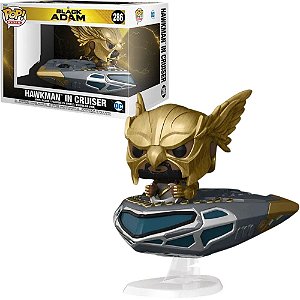 Funko Pop Heroes Black Adam Hawkman in Cruiser 286