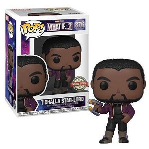 Funko Pop Marvel What If ? T'challa Star Lord 876