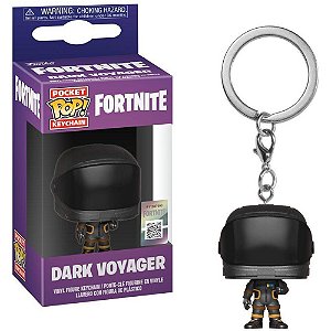 Chaveiro Funko Pop Pocket Keychain Fortnite Dark Voyager