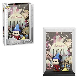 Funko Pop Disney Posters Mickey Sorcerer's With Broom 07