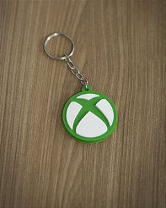 Chaveiro Emborrachado Personalizado Logo Xbox