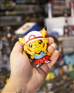 Boneco Pokemon Pikachu Treinadora