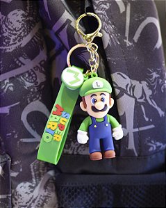 Chaveiro com Alça Luigi Super Mario Nintendo