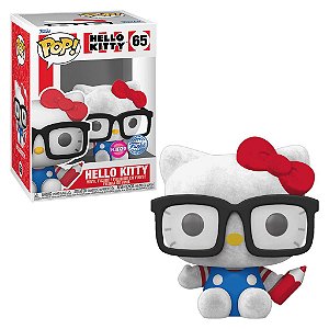 Funko Pop Hello Kitty Nerd Flocked 65