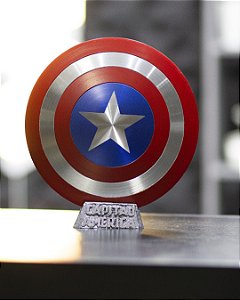 Estatua Escudo Pequeno Capitão América Avengers