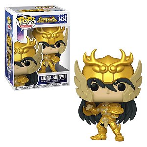 Boneco Funko Pop Saint Seiya Gold Libra Shiryu 1424