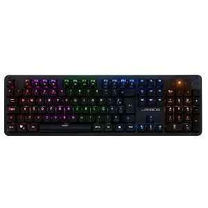 Warrior Dunky Teclado Gamer Mecânico Outemu Red