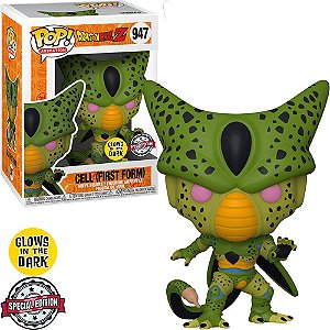 Funko Pop Dragon Ball Cell (First Form) Glow 947