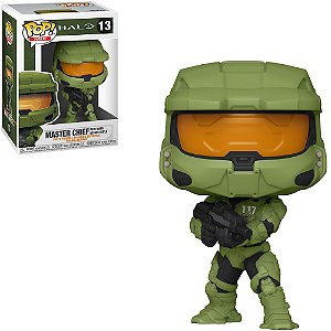 Funko Pop Halo Master Chief With Ma40 Rifle 13