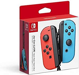 Controle Joy Con Nintendo Switch Colorido