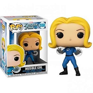 Boneco Funko Pop Marvel Fantastic Four 4 Invisible Girl 558