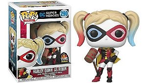Boneco Funko Pop Heroes DC Harley Quinn as Robin 290