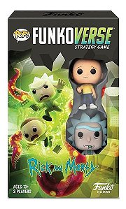 Boneco Funko Pop Funko Verse Strategy Game Rick and Morty Pack 100 *42634