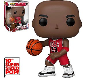 Boneco Funko Pop NBA Bulls Michael Jordan *SUPER SIZED 10* 75