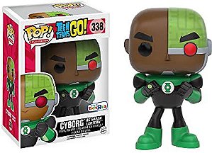 Boneco Funko Pop Teen Titans Go Cyborg as Green Lantern 338