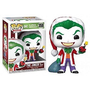 Boneco Funko Pop Heroes Holiday The Joker 358
