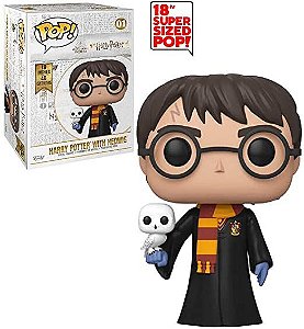 Boneco Funko Pop Harry Potter  *SUPER SIZED 18* Harry With Hedwig 01