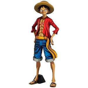 Estátua Banpresto One Piece Manga Dimensions Grandista - Monkey D.Luffy