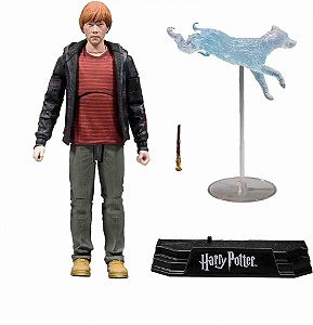 Estátua Mc Farlane Harry Potter Ron Weasley