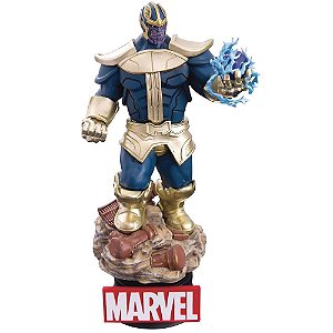 Estátua Beast kingdom Marvel - Thanos Diorama Stage