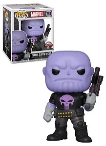 Boneco Funko Pop Marvel Sized Thanos Punisher 751