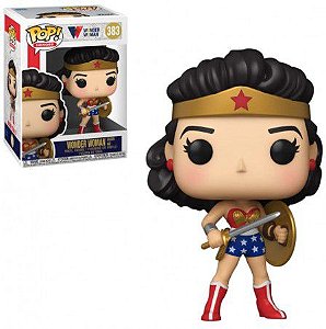 Boneco Funko Pop Heroes Wonder Woman 80th Wonder Golden Age 383