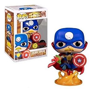 Boneco Funko Pop Marvel Infinity Warps Soldier Supreme 679