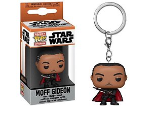 Chaveiro Funko Pocket Pop Keychain Star Wars Moff Gideon