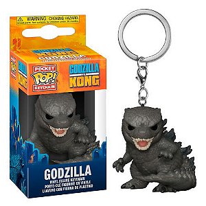 Chaveiro Funko Pocket Pop Keychain Godzilla vs Kong Godzilla