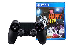 Controle Playstation 4 DualShock + We Happy Few