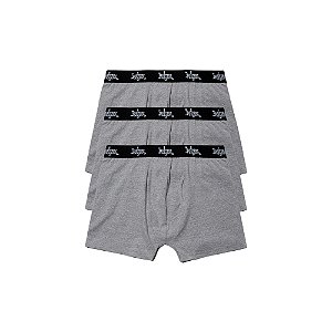 SUFGANG 3-PACK  STRETCH COTTON BOXER GREY