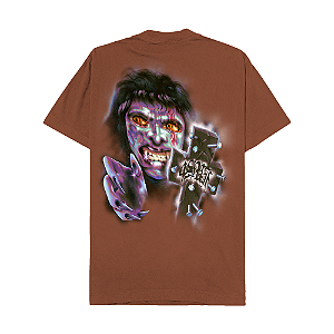 TEE SCARING THE EVIL BROWN