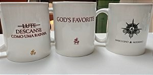 🌹 CANECA FEMININO MODERNO e MASCULINO MODERNO