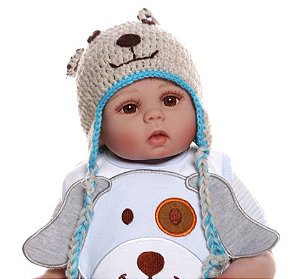 Bebê Reborn Menino 100% Silicone- Noah (Pronta Entrega) - Dinda