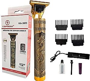 Maquina Cabelo Barba - Aço - ka-3603