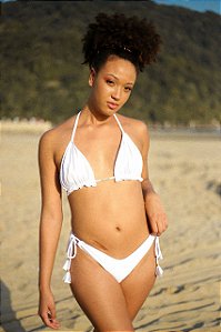 Biquíni cortininha fio duplo Clearance