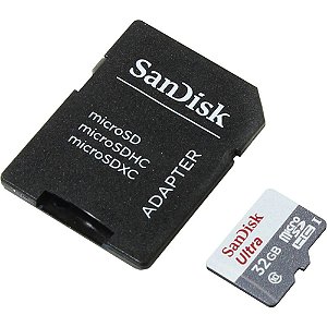 CARTÃO DE MEMORIA MICRO SD 32 GB CLASSE 10 - ORIGINAL - 80 mb/s