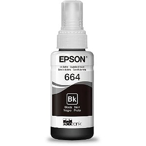 Refil Tinta Epson Preto T664120al