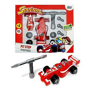 CARRO F1 PIT STOP SENNINHA 14P