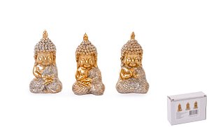 BUDA 3PC 6,5CM RESINA